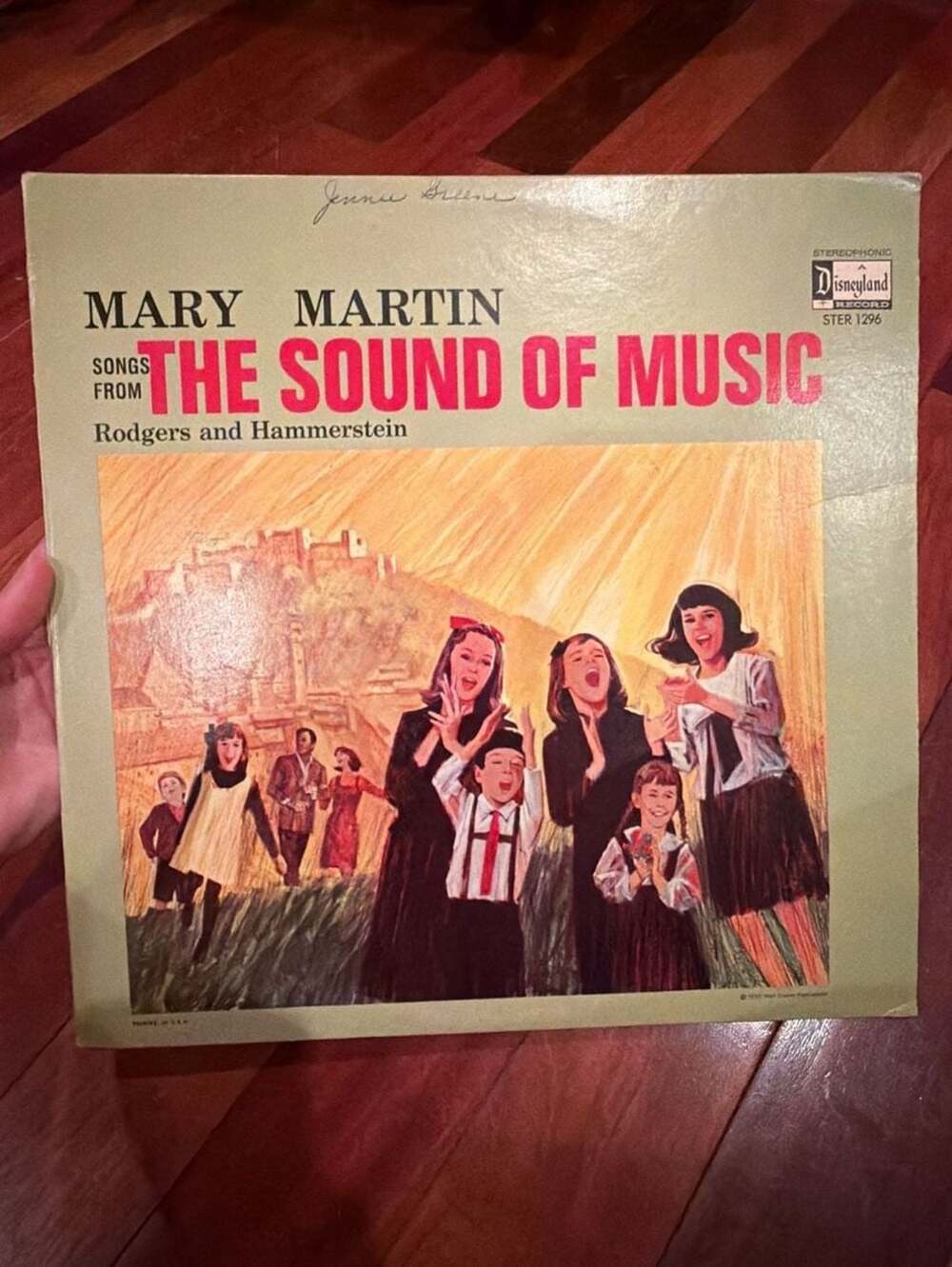 Mary Martin Sings The Sound of Music Vinyl LP STER 1296